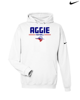 Oklahoma Panhandle State University Football Keen - Nike Club Fleece Hoodie
