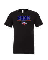 Oklahoma Panhandle State University Football Keen - Tri-Blend Shirt