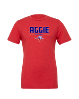 Oklahoma Panhandle State University Football Keen - Tri-Blend Shirt