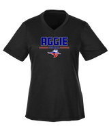 Oklahoma Panhandle State University Football Keen - Womens Performance Shirt