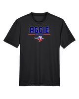 Oklahoma Panhandle State University Football Keen - Youth Performance Shirt