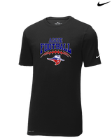 Oklahoma Panhandle State University Football School Fball - Mens Nike Cotton Poly Tee