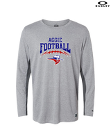 Oklahoma Panhandle State University Football School Fball - Mens Oakley Longsleeve