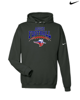 Oklahoma Panhandle State University Football School Fball - Nike Club Fleece Hoodie