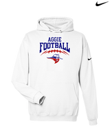 Oklahoma Panhandle State University Football School Fball - Nike Club Fleece Hoodie