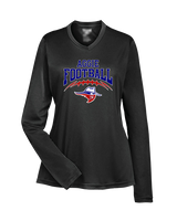Oklahoma Panhandle State University Football School Fball - Womens Performance Longsleeve