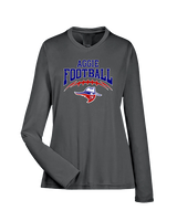 Oklahoma Panhandle State University Football School Fball - Womens Performance Longsleeve