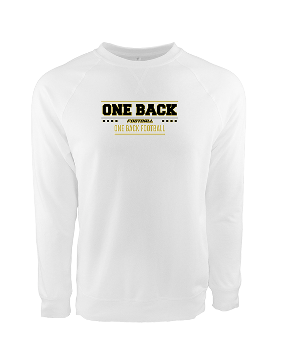 One Back Football Border - Crewneck Sweatshirt
