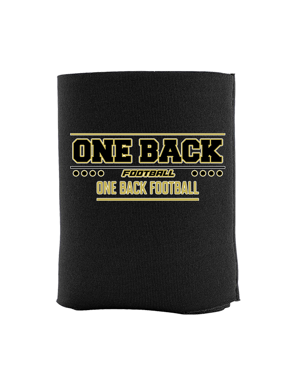 One Back Football Border - Koozie