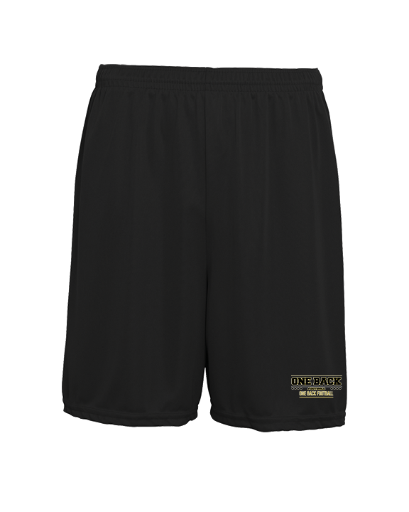 One Back Football Border - Mens 7inch Training Shorts