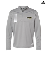 One Back Football Border - Mens Adidas Quarter Zip
