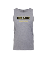 One Back Football Border - Tank Top