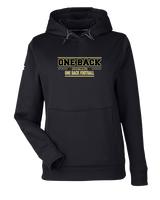 One Back Football Border - Under Armour Ladies Storm Fleece