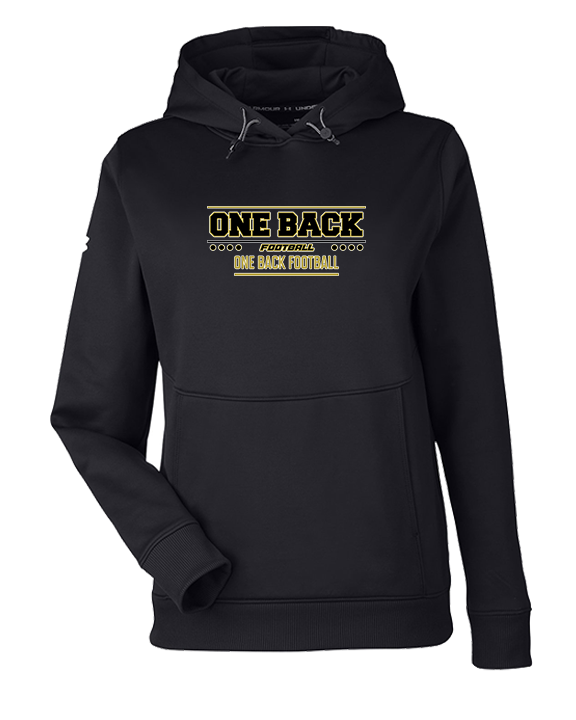One Back Football Border - Under Armour Ladies Storm Fleece