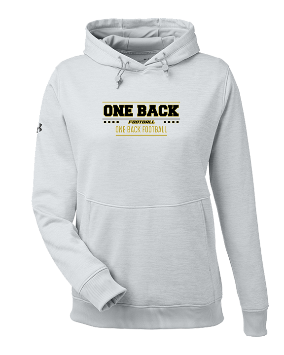 One Back Football Border - Under Armour Ladies Storm Fleece