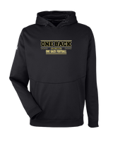 One Back Football Border - Under Armour Mens Storm Fleece