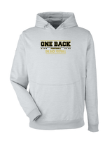 One Back Football Border - Under Armour Mens Storm Fleece