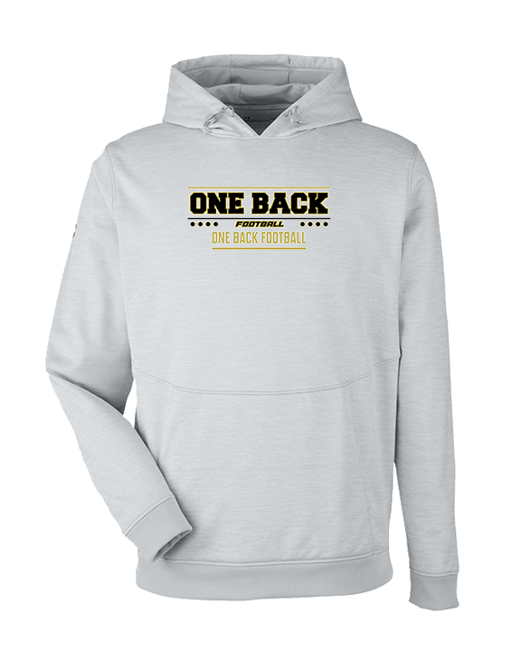 One Back Football Border - Under Armour Mens Storm Fleece