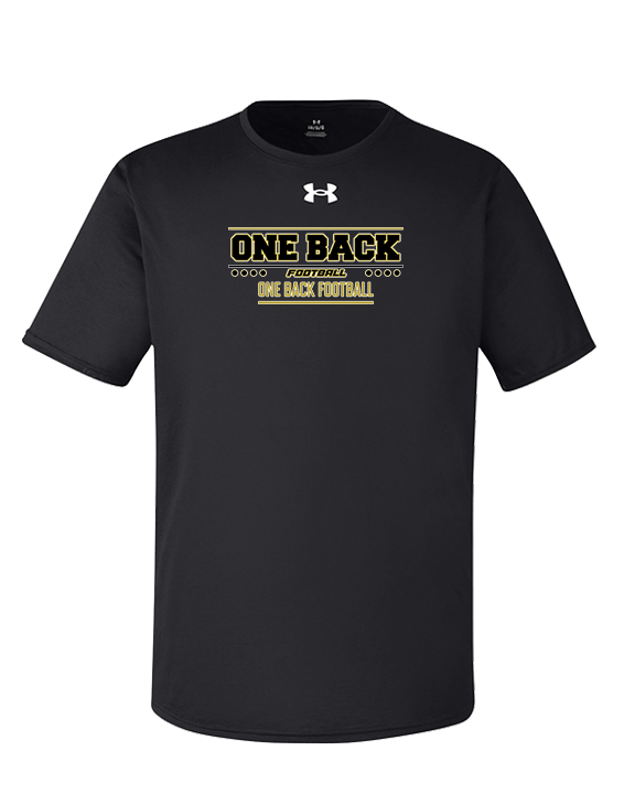 One Back Football Border - Under Armour Mens Team Tech T-Shirt