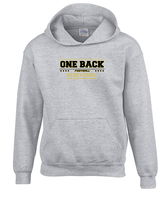 One Back Football Border - Unisex Hoodie