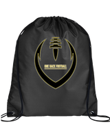 One Back Football Full Football - Drawstring Bag