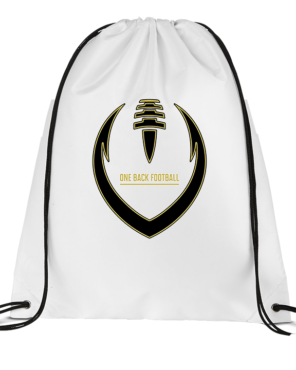 One Back Football Full Football - Drawstring Bag