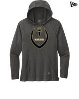One Back Football Full Football - New Era Tri-Blend Hoodie