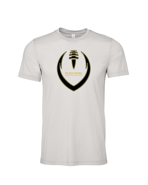 One Back Football Full Football - Tri-Blend Shirt