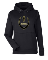 One Back Football Full Football - Under Armour Ladies Storm Fleece