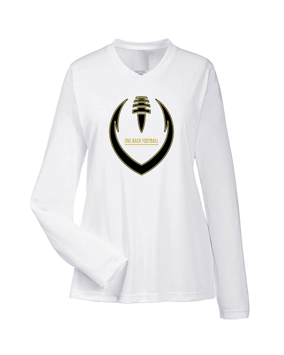 One Back Football Full Football - Womens Performance Longsleeve