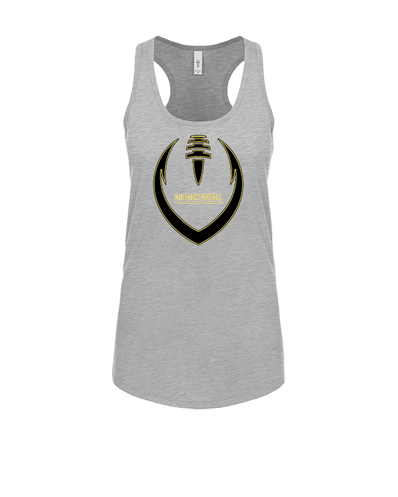 One Back Football Full Football - Womens Tank Top