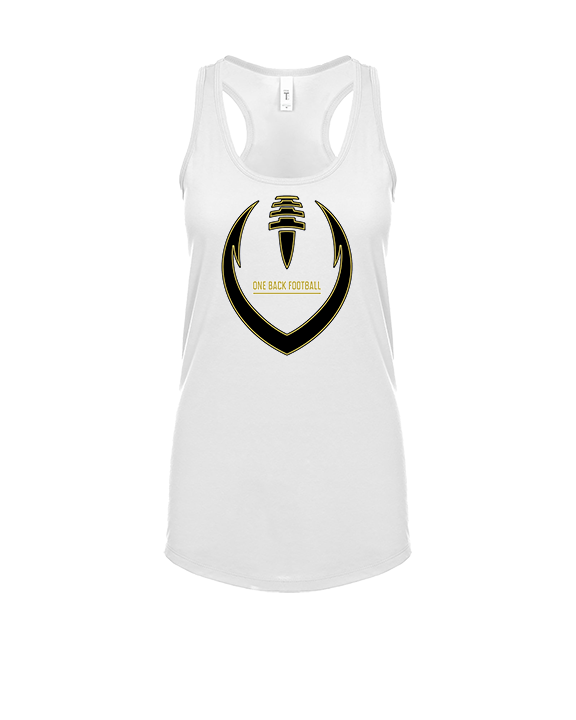 One Back Football Full Football - Womens Tank Top