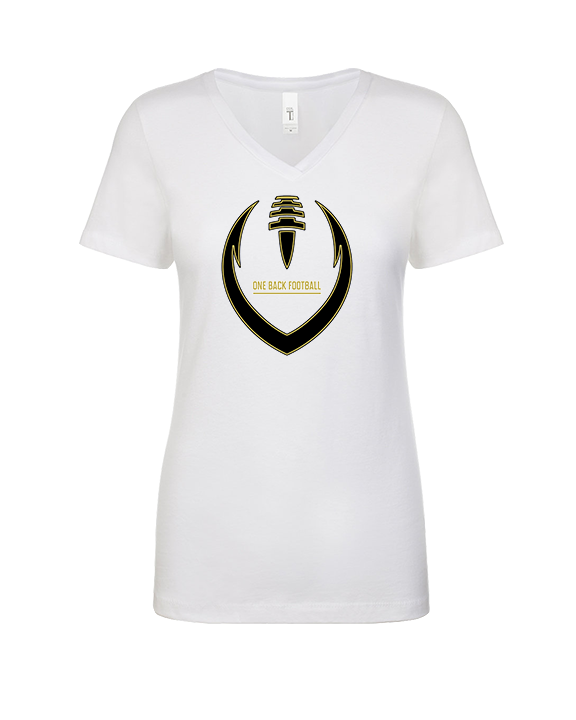 One Back Football Full Football - Womens Vneck