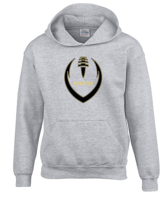 One Back Football Full Football - Youth Hoodie