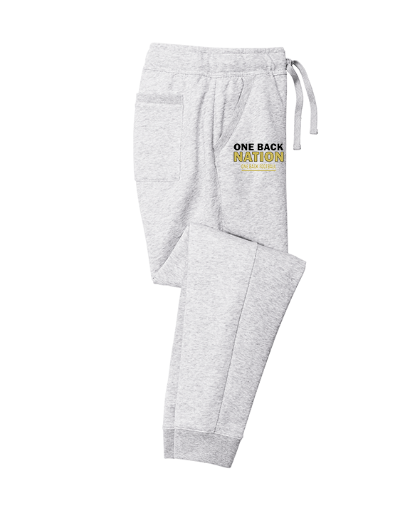 One Back Football Nation - Cotton Joggers
