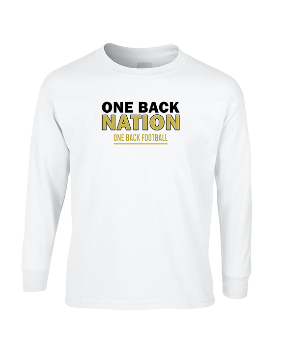 One Back Football Nation - Cotton Longsleeve
