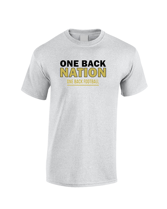 One Back Football Nation - Cotton T-Shirt