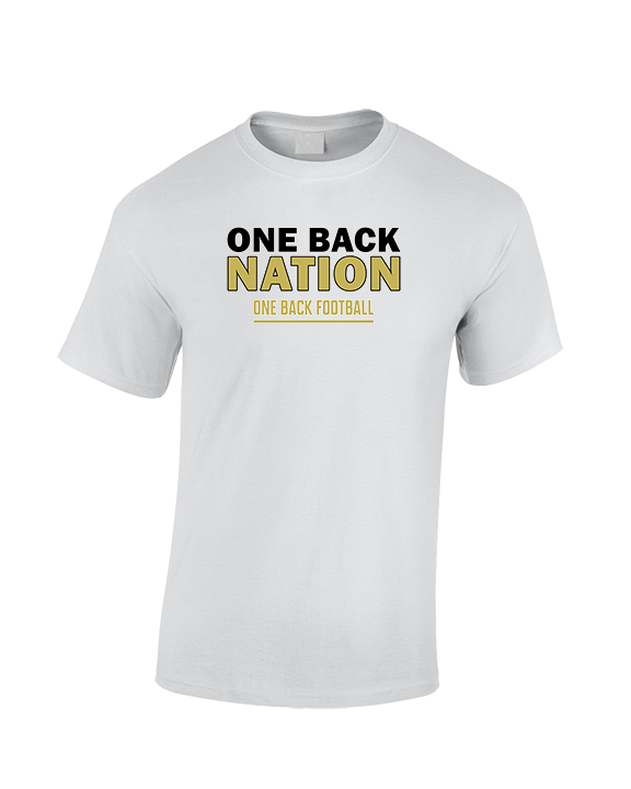 One Back Football Nation - Cotton T-Shirt