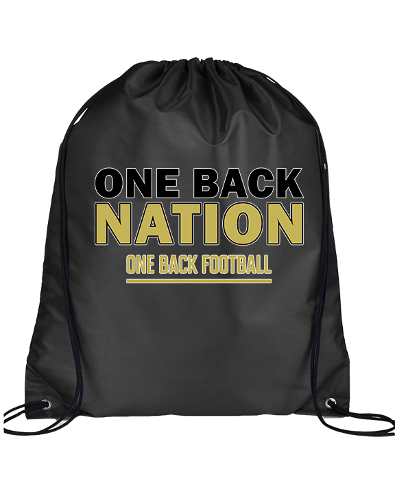 One Back Football Nation - Drawstring Bag