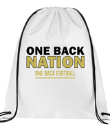 One Back Football Nation - Drawstring Bag