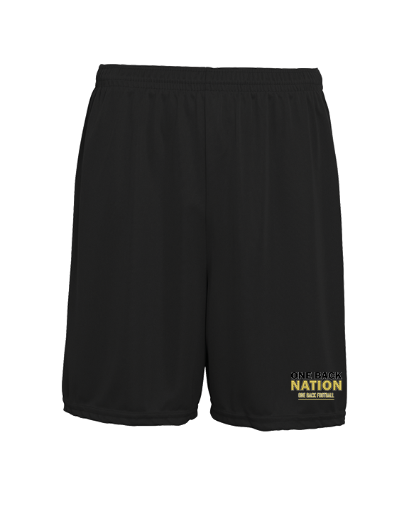 One Back Football Nation - Mens 7inch Training Shorts