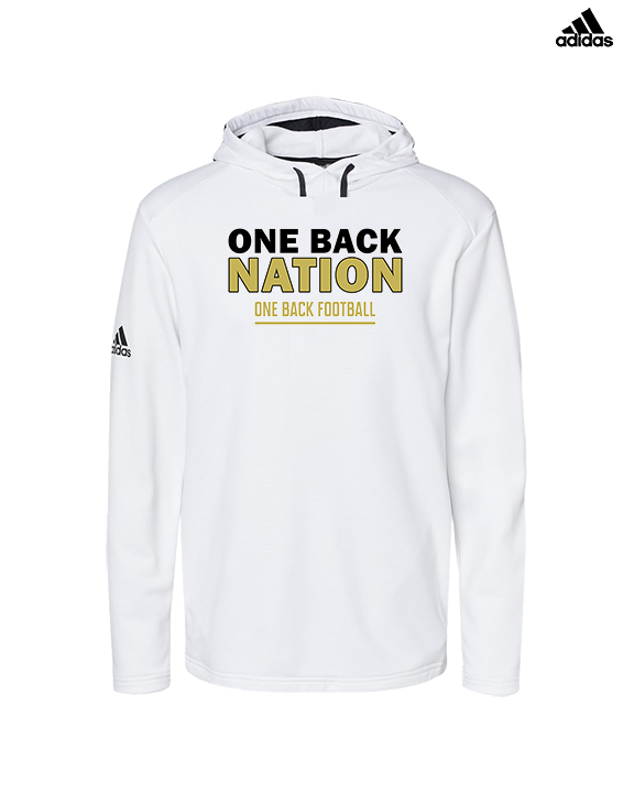One Back Football Nation - Mens Adidas Hoodie
