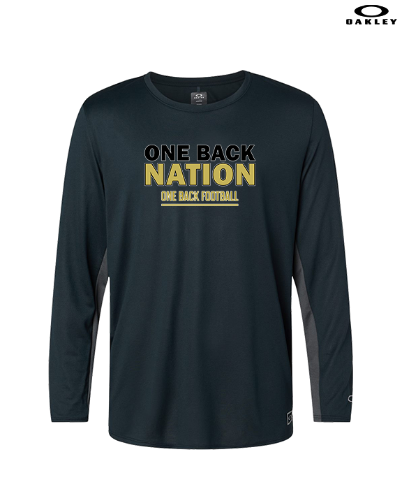 One Back Football Nation - Mens Oakley Longsleeve