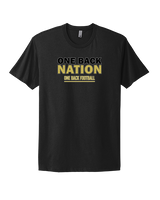 One Back Football Nation - Mens Select Cotton T-Shirt