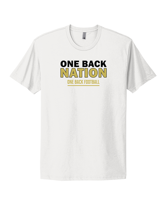 One Back Football Nation - Mens Select Cotton T-Shirt
