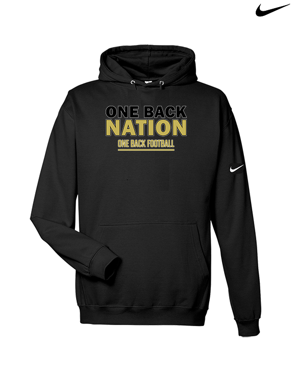 One Back Football Nation - Nike Club Fleece Hoodie