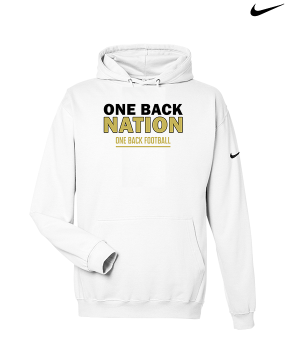 One Back Football Nation - Nike Club Fleece Hoodie