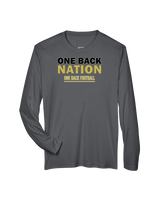 One Back Football Nation - Performance Longsleeve