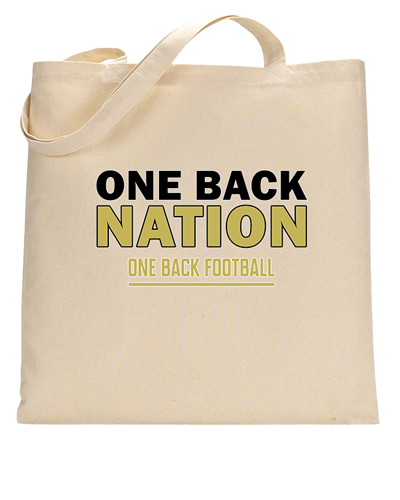 One Back Football Nation - Tote