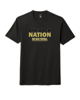 One Back Football Nation - Tri-Blend Shirt